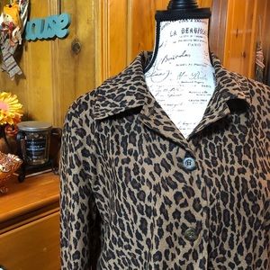 Vintage 90’s Leopard-print 🐆 Blazer